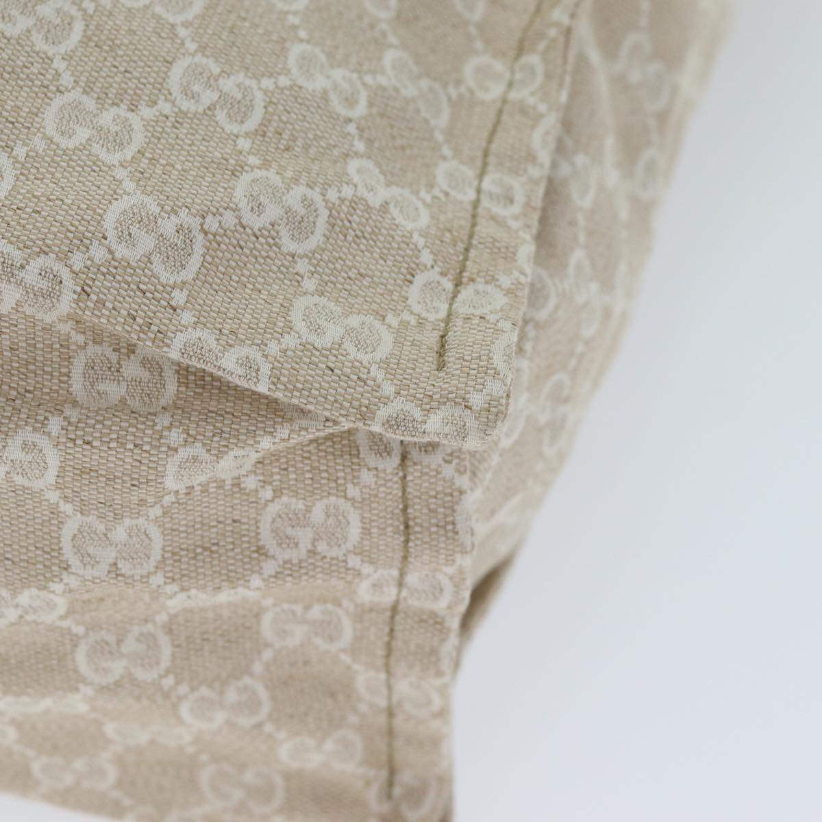 GUCCI GG Canvas Gucci Museo Tote Bag Beige 283411 78525