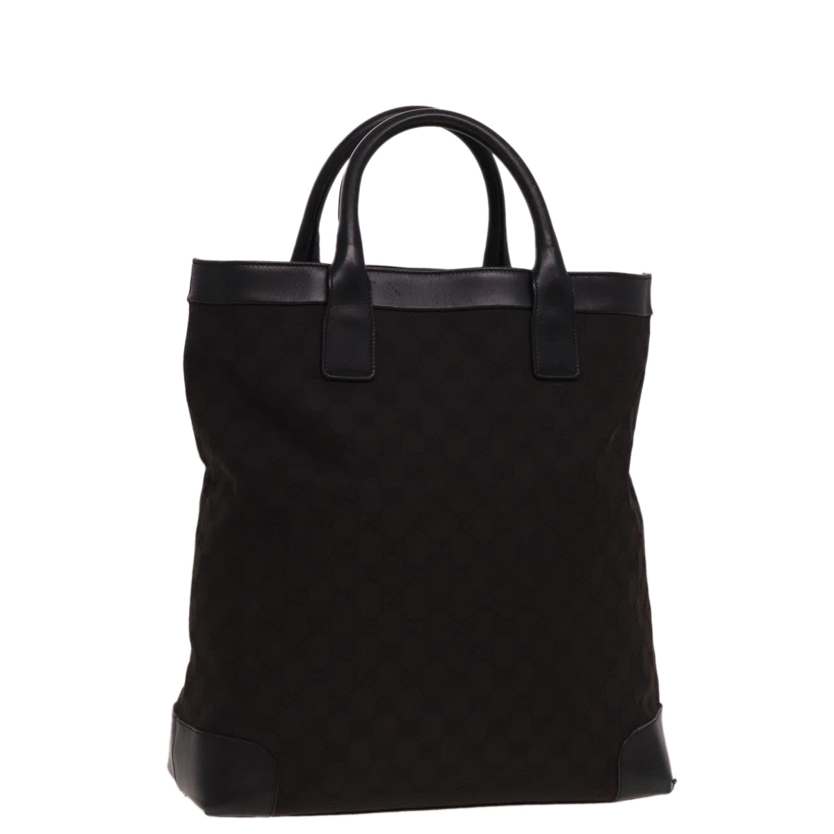 GUCCI GG Canvas Hand Bag Black 002 1121 78531