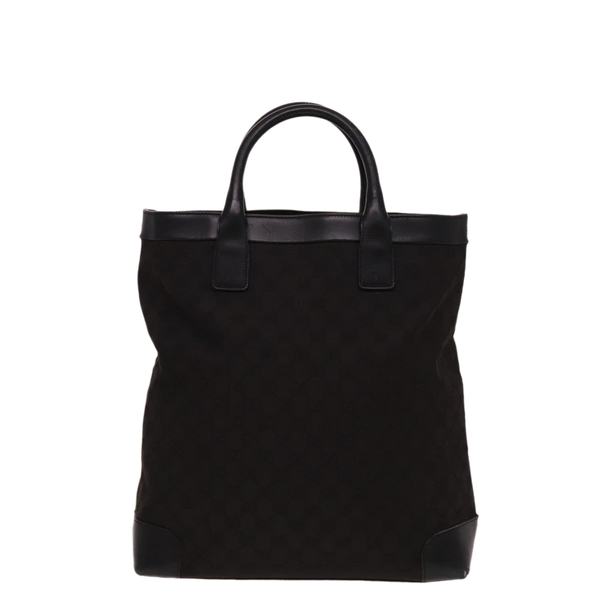 GUCCI GG Canvas Hand Bag Black 002 1121 78531