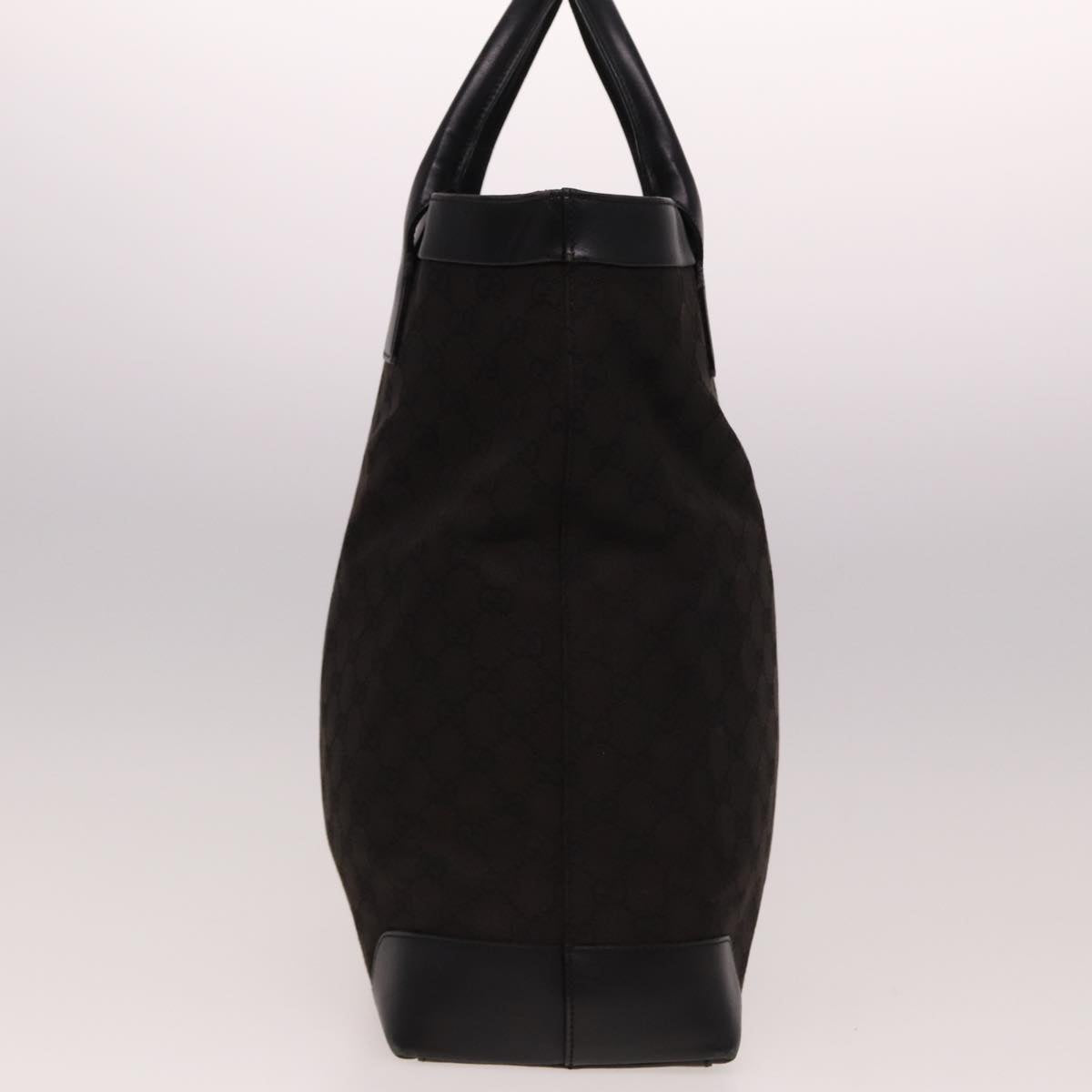 GUCCI GG Canvas Hand Bag Black 002 1121 78531