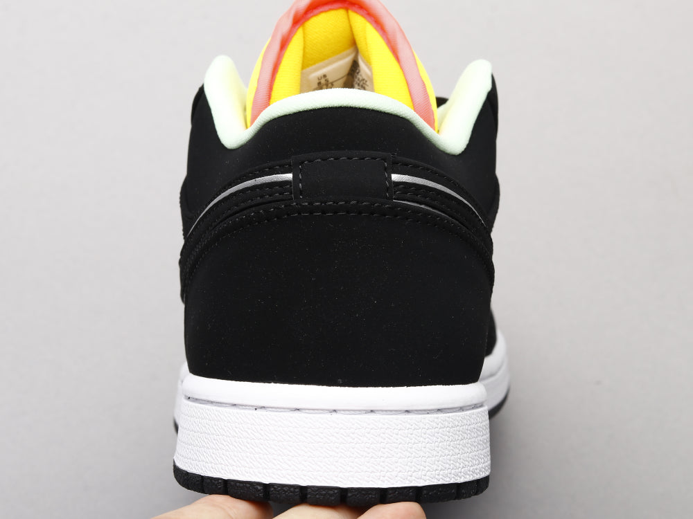 GLM - AJ1 Black, blue and yellow stitching