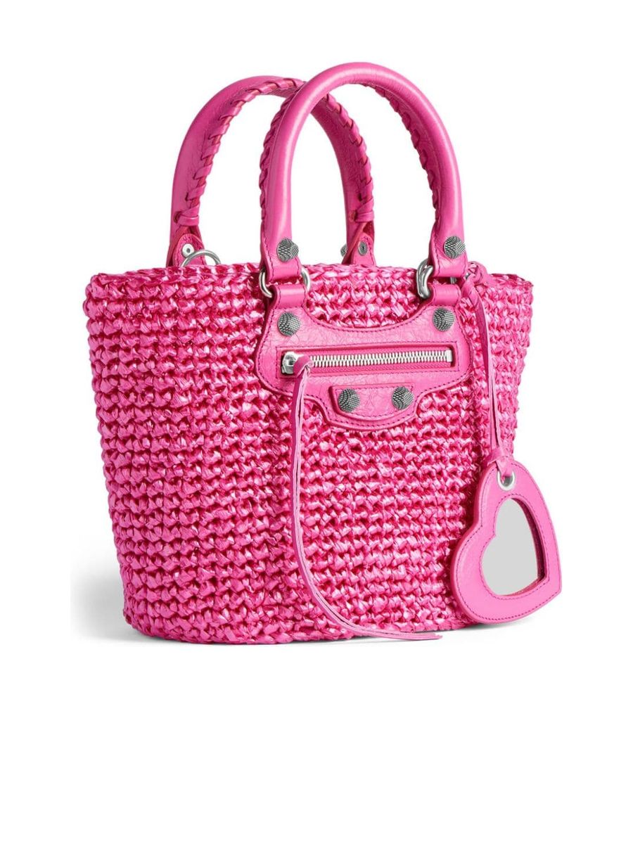Le Cagole Small Panier in Pink
