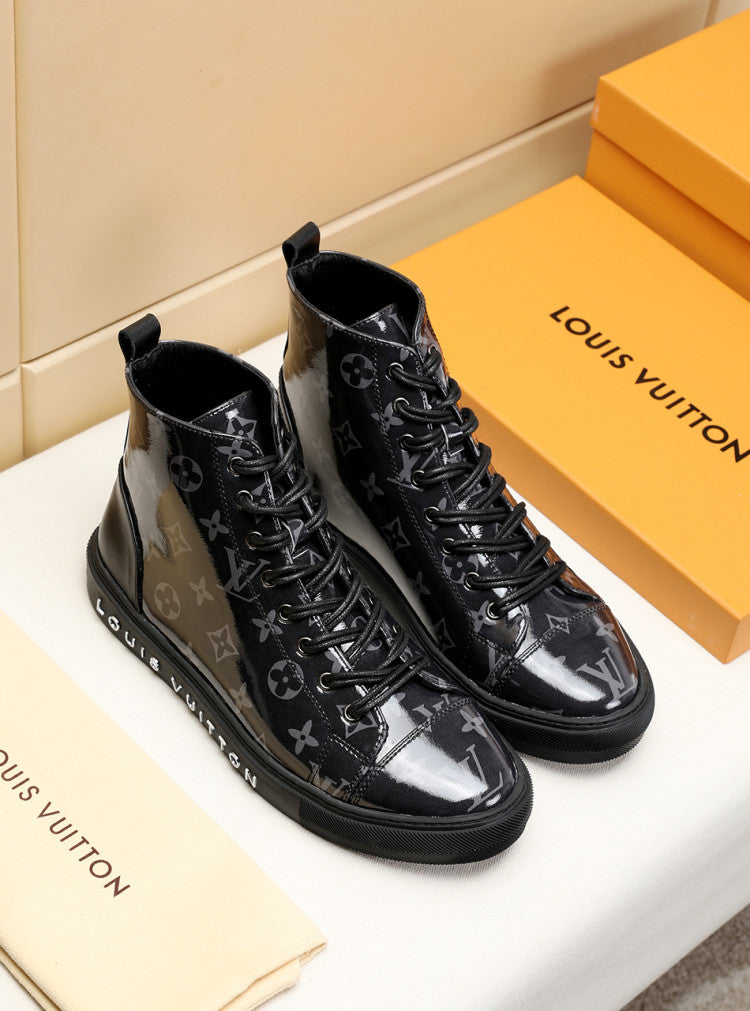 GLM - LUV Stellar Trainer Boot Black Sneaker