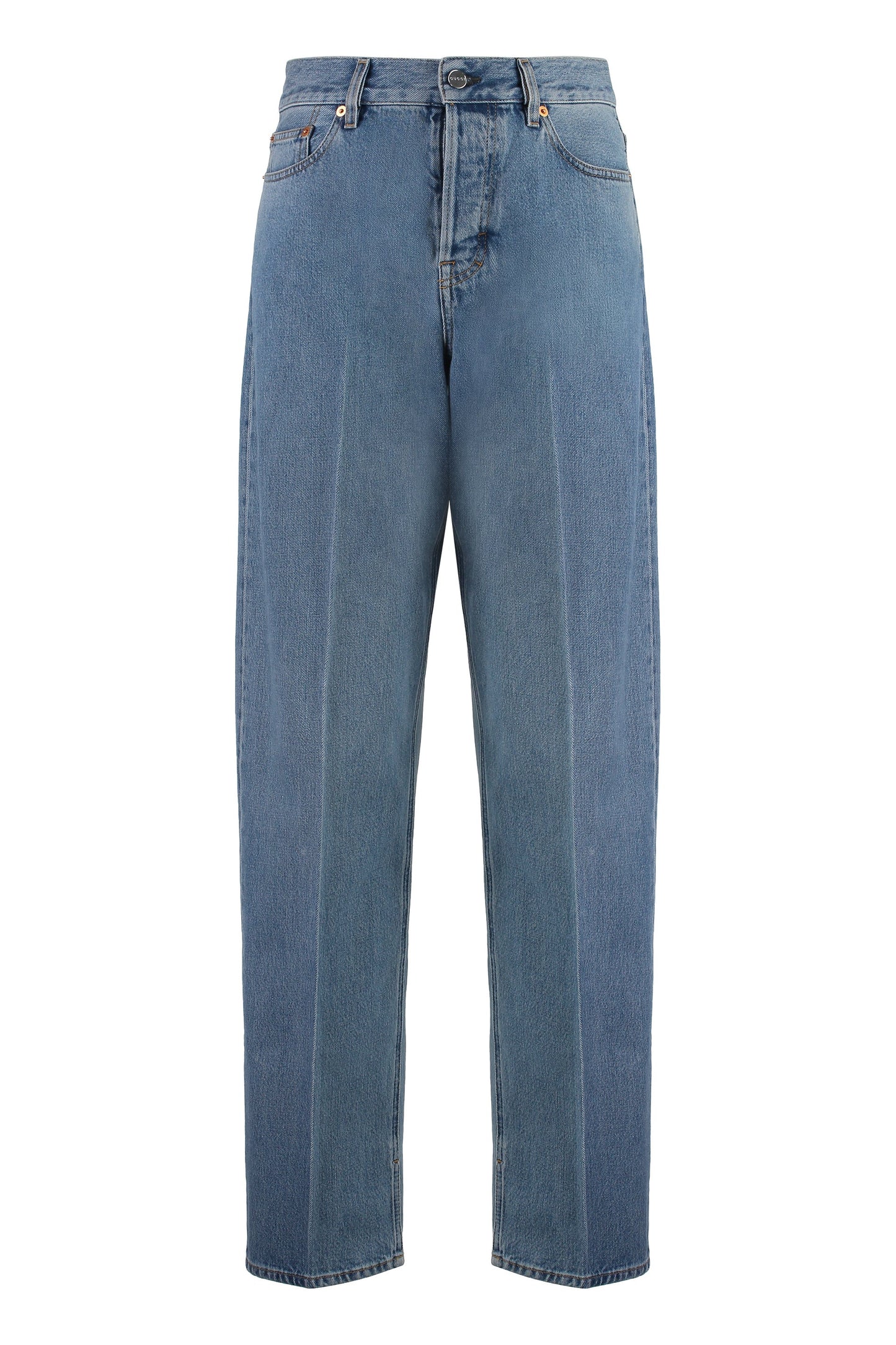 GUCCI 5-Pocket Straight-Leg Jeans