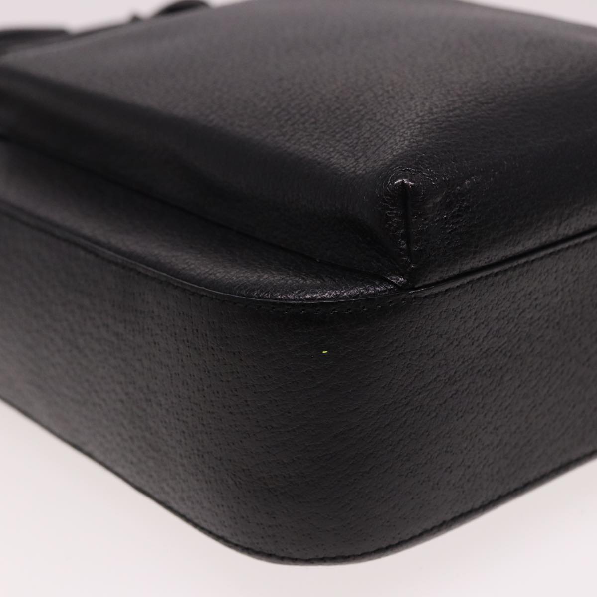 GUCCI Hand Bag Leather 2way Black 002 1118 0463 78761