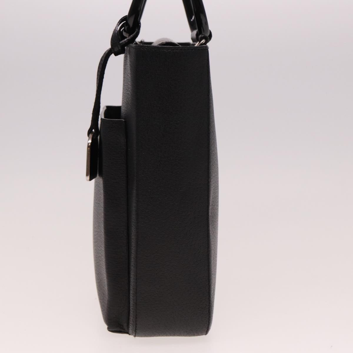 GUCCI Hand Bag Leather 2way Black 002 1118 0463 78761