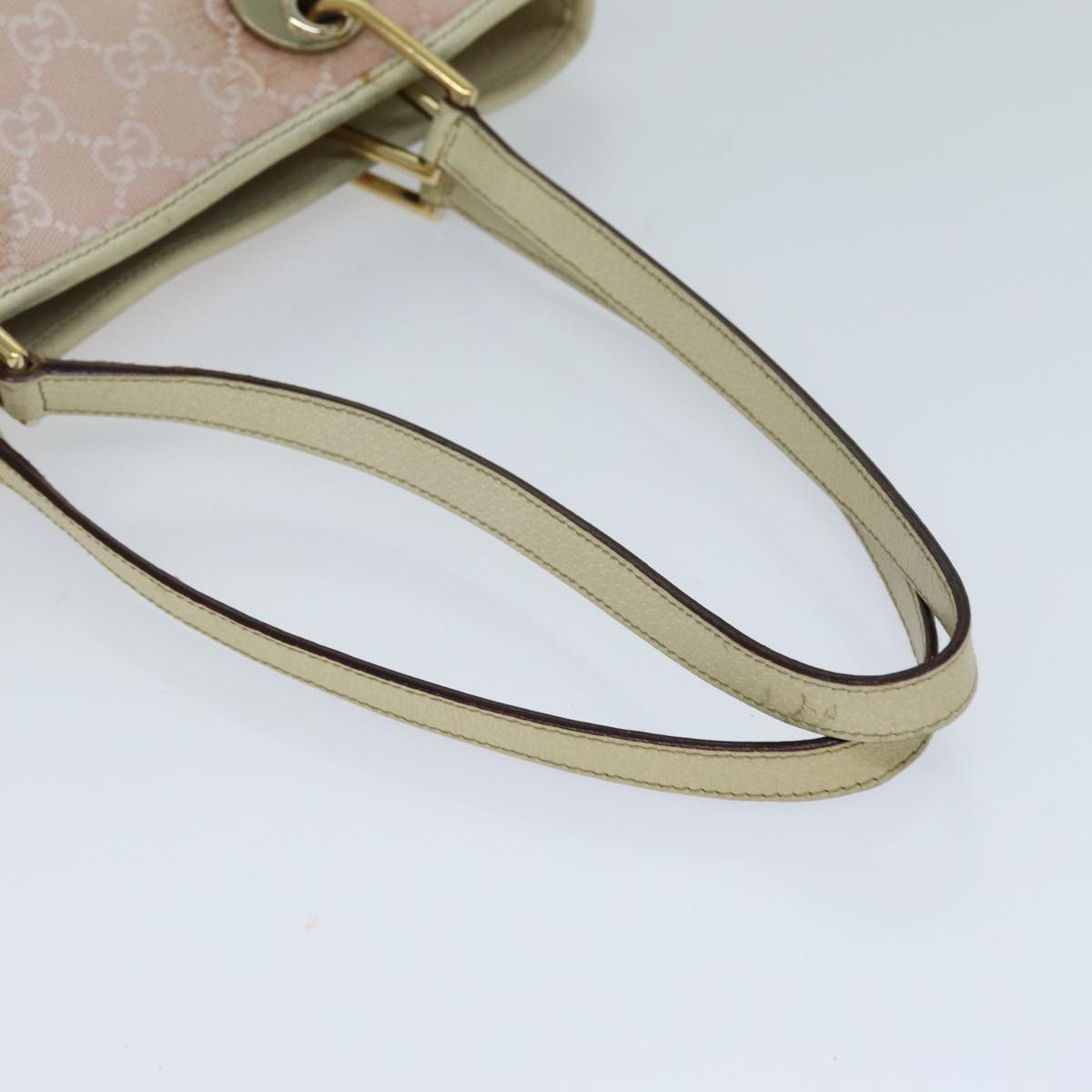GUCCI GG Canvas Tote Bag Pink 120840 78782
