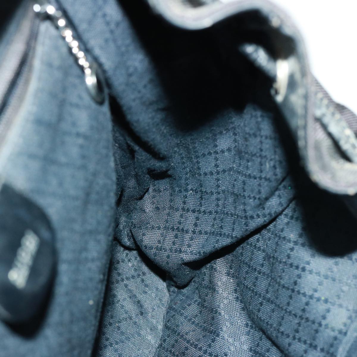 GUCCI Bamboo Backpack Nylon Black 003 2058 0016 5 78797