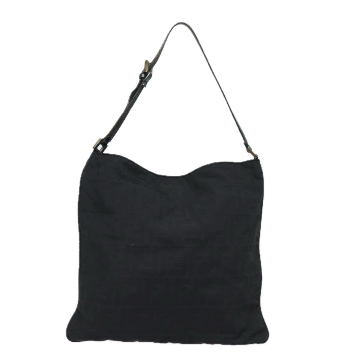 FENDI Zucca Canvas Tote Bag Black 78825