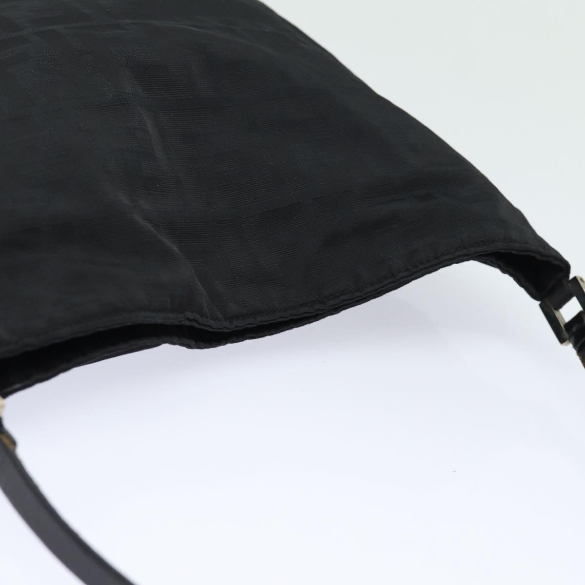 FENDI Zucca Canvas Tote Bag Black 78825