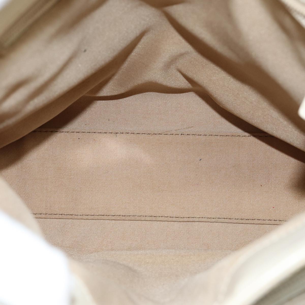 GUCCI GG Canvas Shoulder Bag White 002 1075 78892