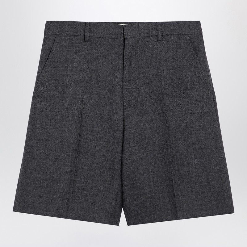 GUCCI Wool Bermuda Mini Shorts