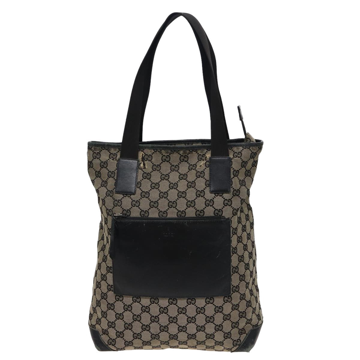 GUCCI GG Canvas Tote Bag Beige 019 0401 78908