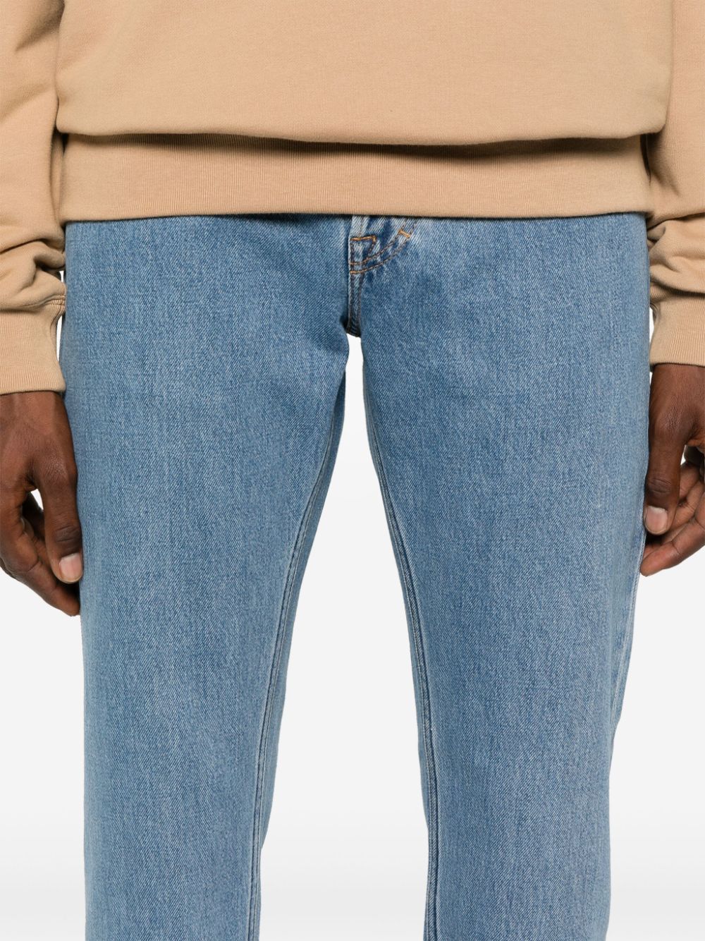 GUCCI Web Detail Denim Jeans - Men's FW24 Collection