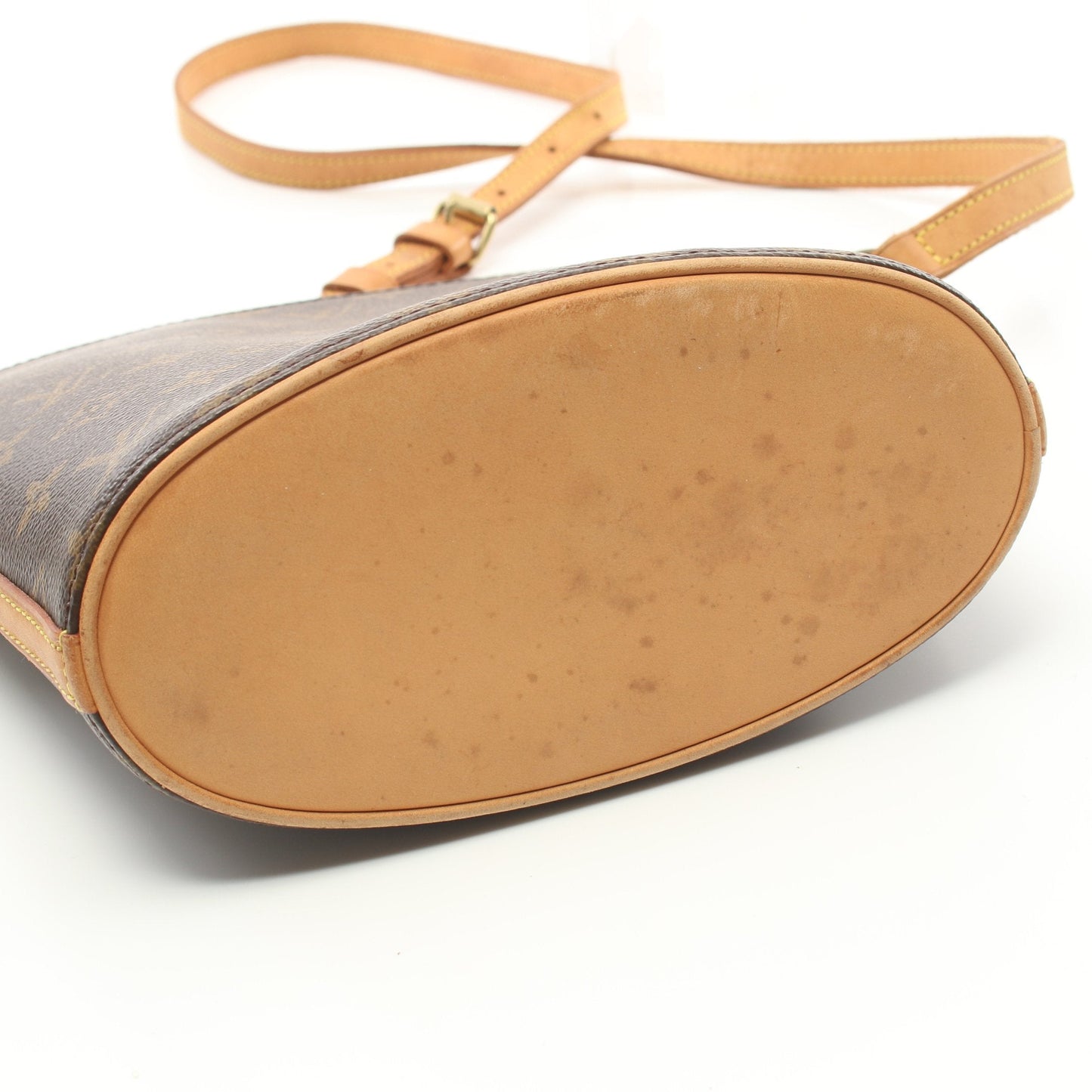 Louis Vuitton Druot Monogram Shoulder Bag Pvc Leather Brown