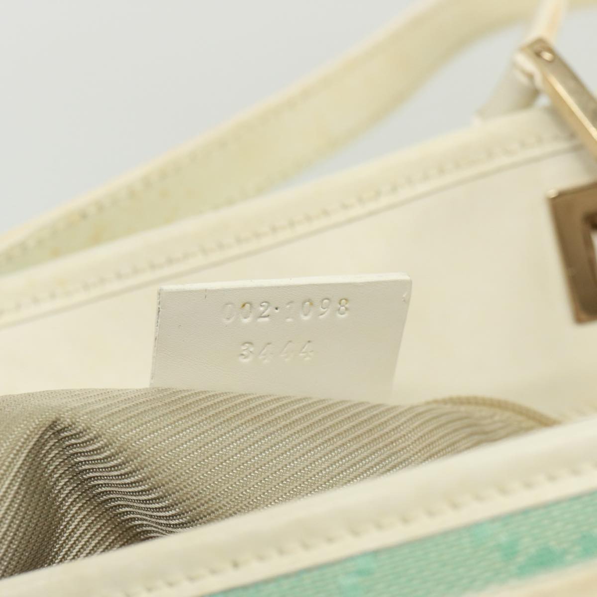 GUCCI GG Canvas Shoulder Bag Light Blue 002 1098 79099