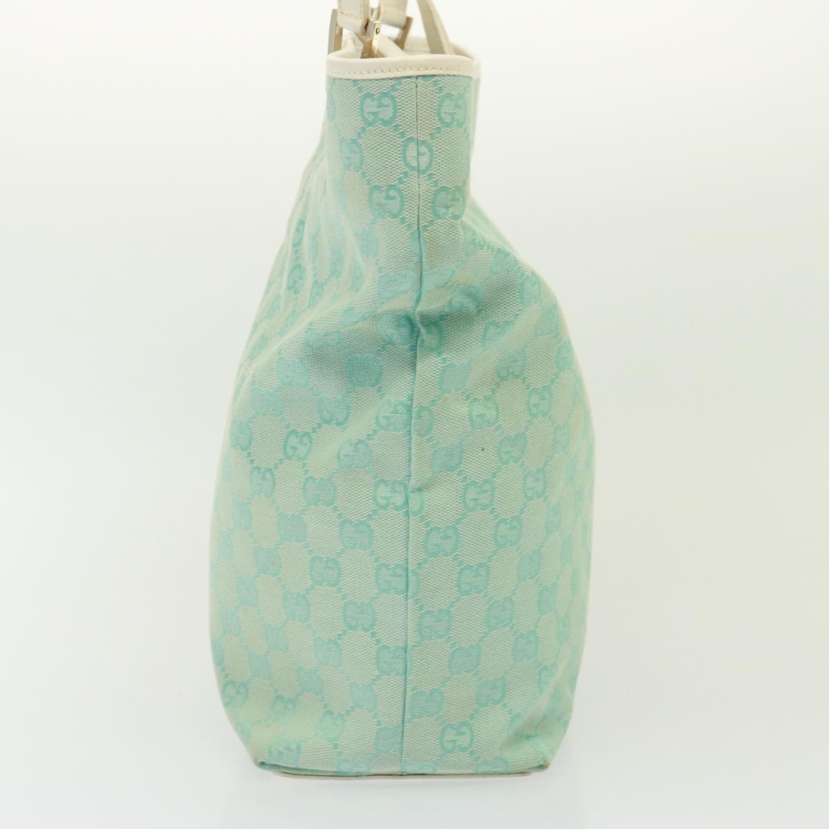 GUCCI GG Canvas Shoulder Bag Light Blue 002 1098 79099