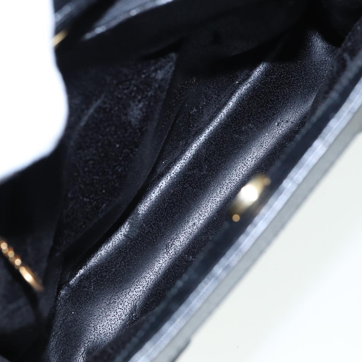 GUCCI Bamboo Hand Bag Leather Black 002 123 0260 79158