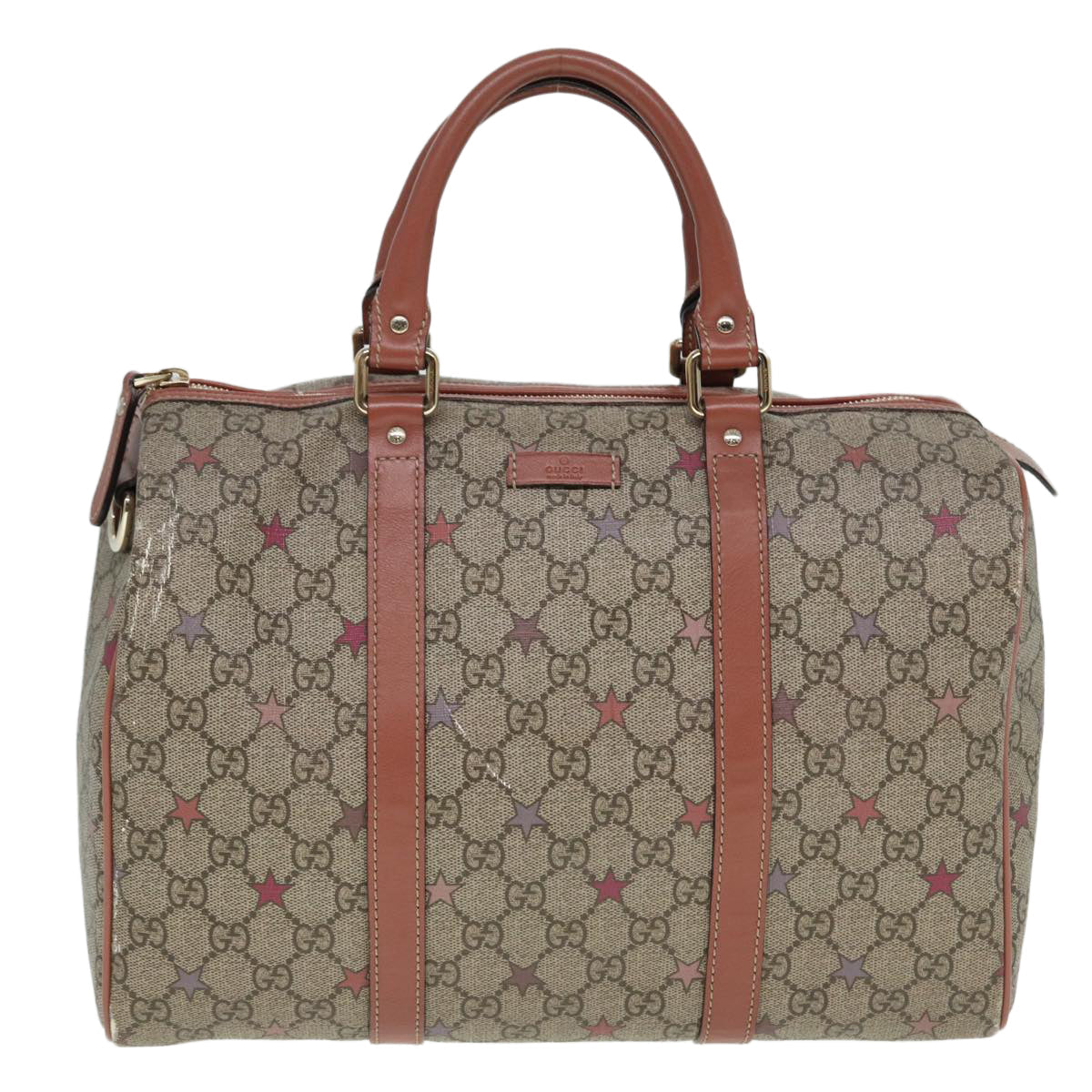 GUCCI GG Supreme Hand Bag PVC Beige 193603 79167