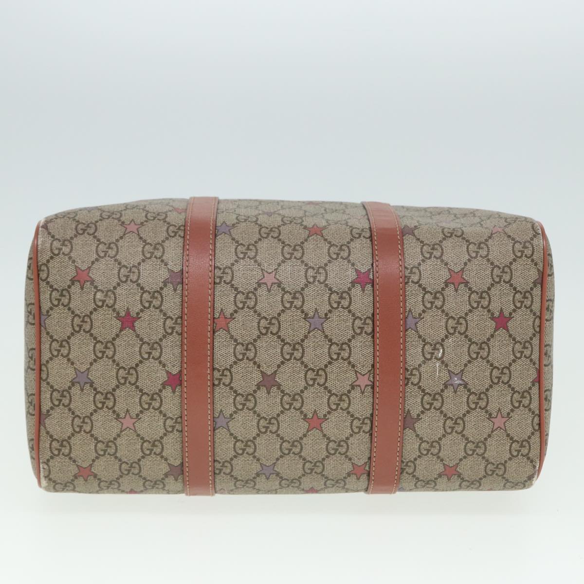 GUCCI GG Supreme Hand Bag PVC Beige 193603 79167