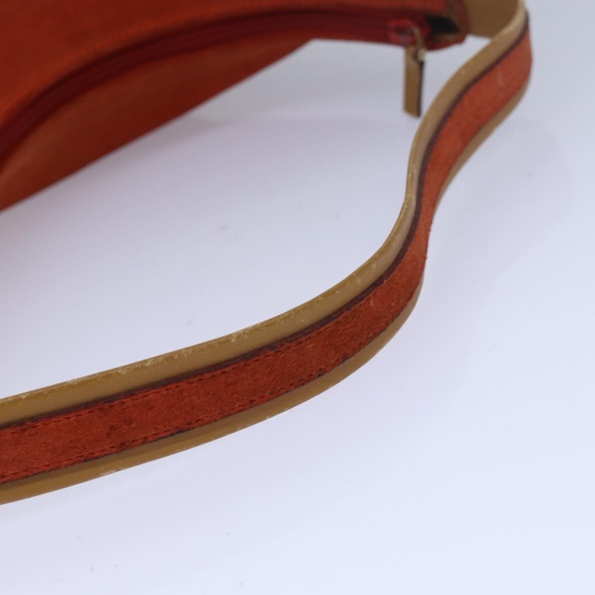GUCCI Shoulder Bag Suede Orange 001 3386 79169