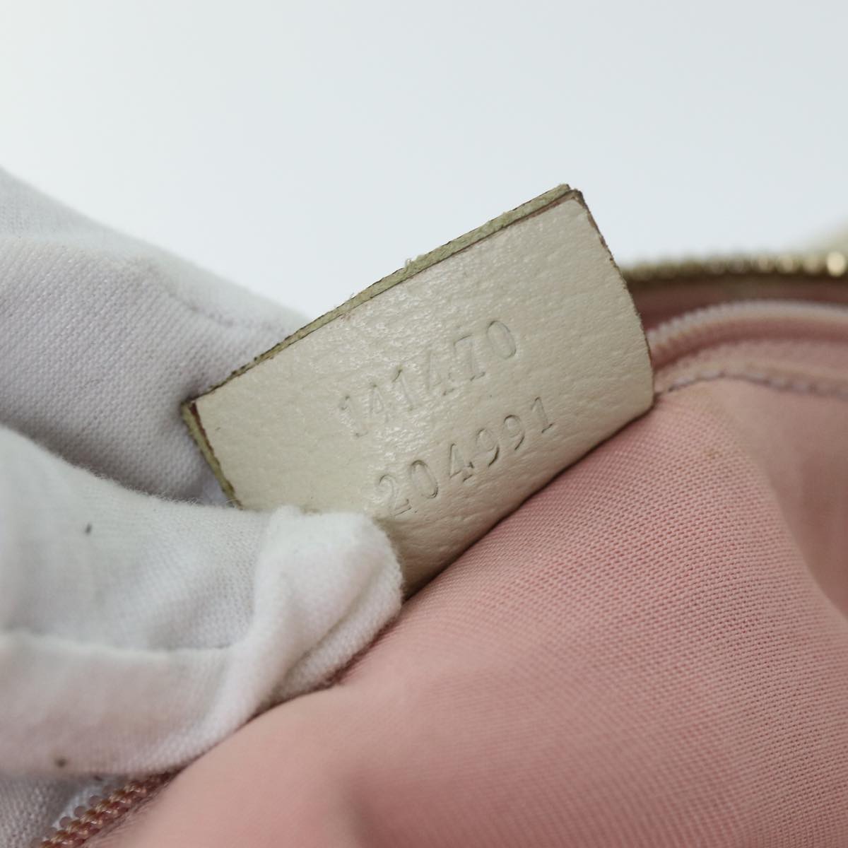 GUCCI GG Canvas Tote Bag Pink 141470 79177