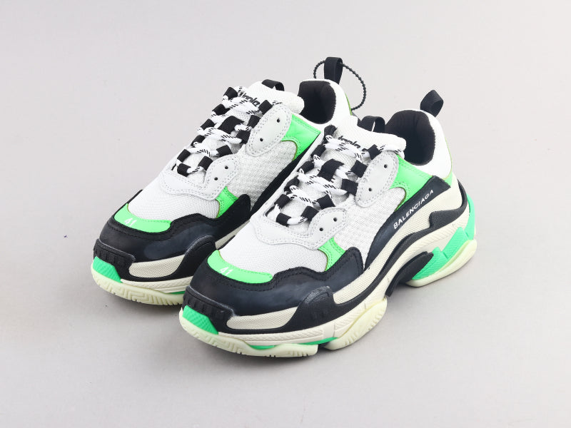 GLM - Bla Triple S Black Green Sneaker