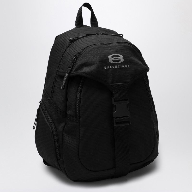 Balenciaga Unity Black Nylon Medium Backpack Men
