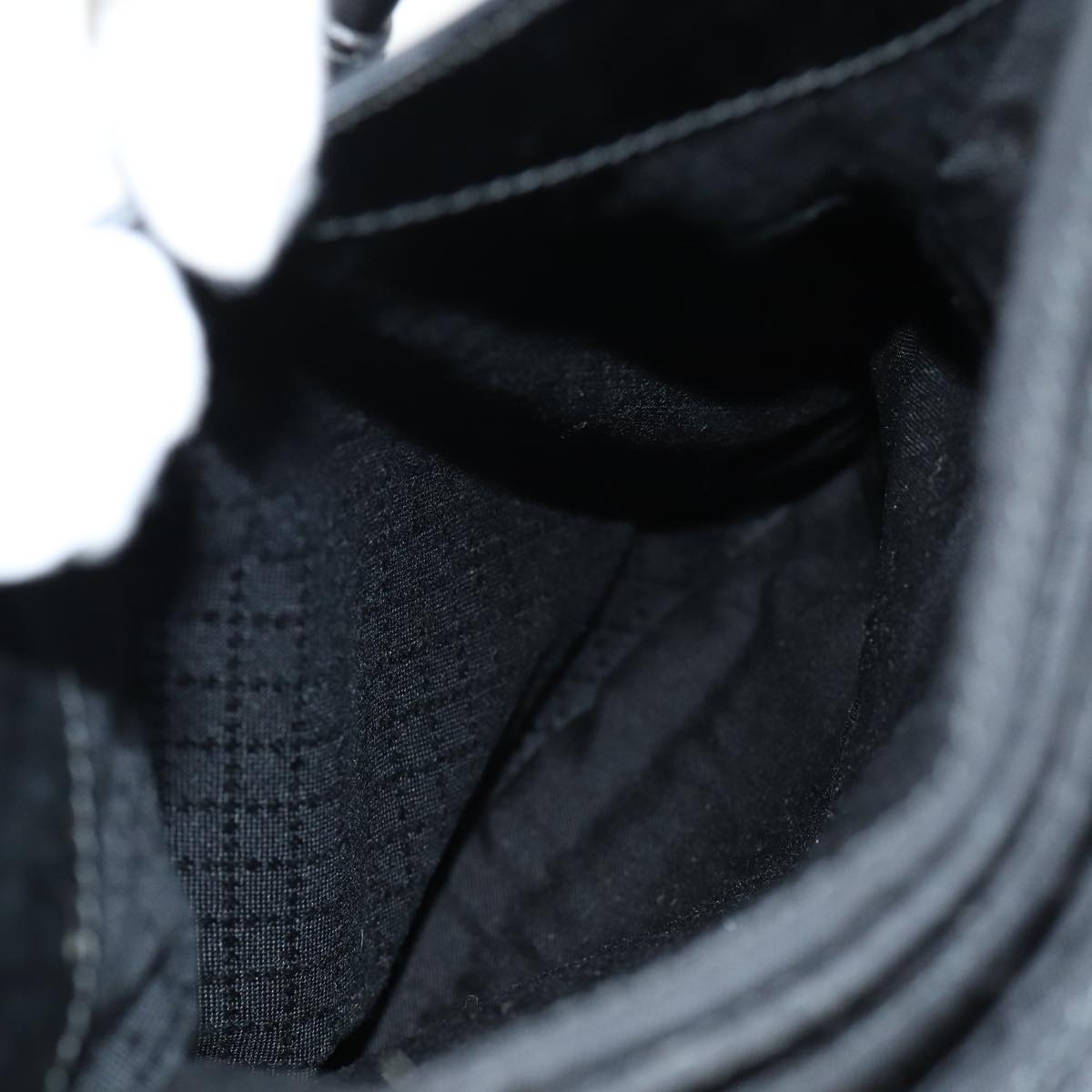 GUCCI Tote Bag Leather Canvas Black 019 2058 79287
