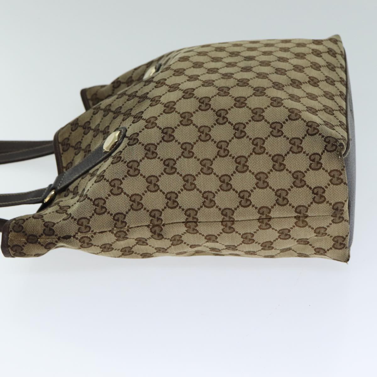 GUCCI GG Canvas Tote Bag Beige 158009 79289