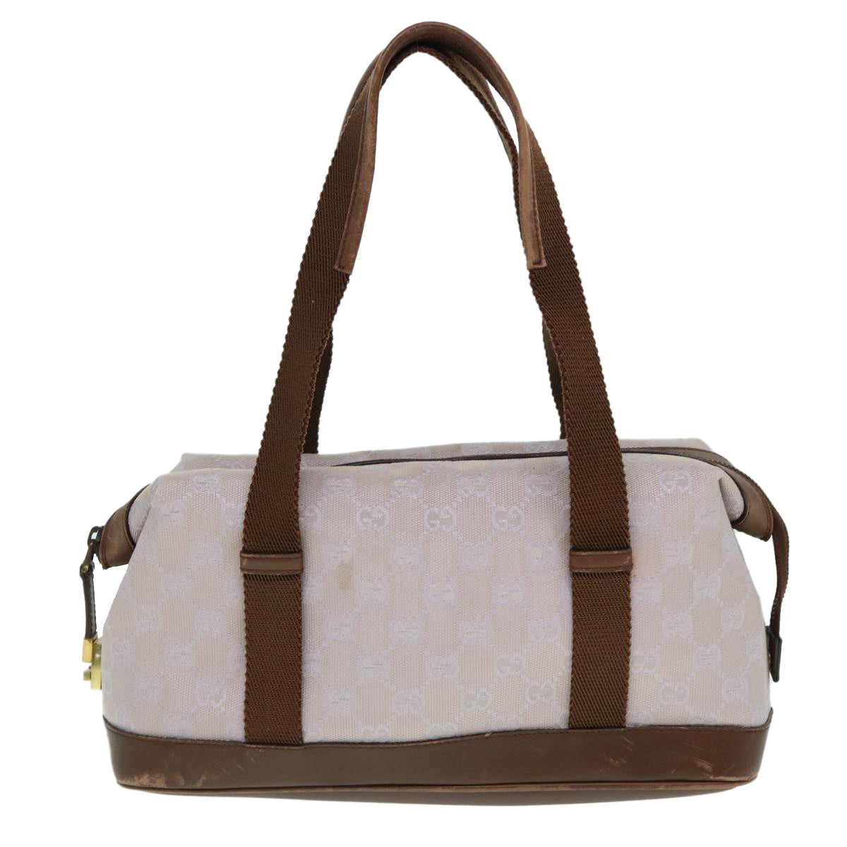 GUCCI GG Canvas Hand Bag Purple 92734 79309