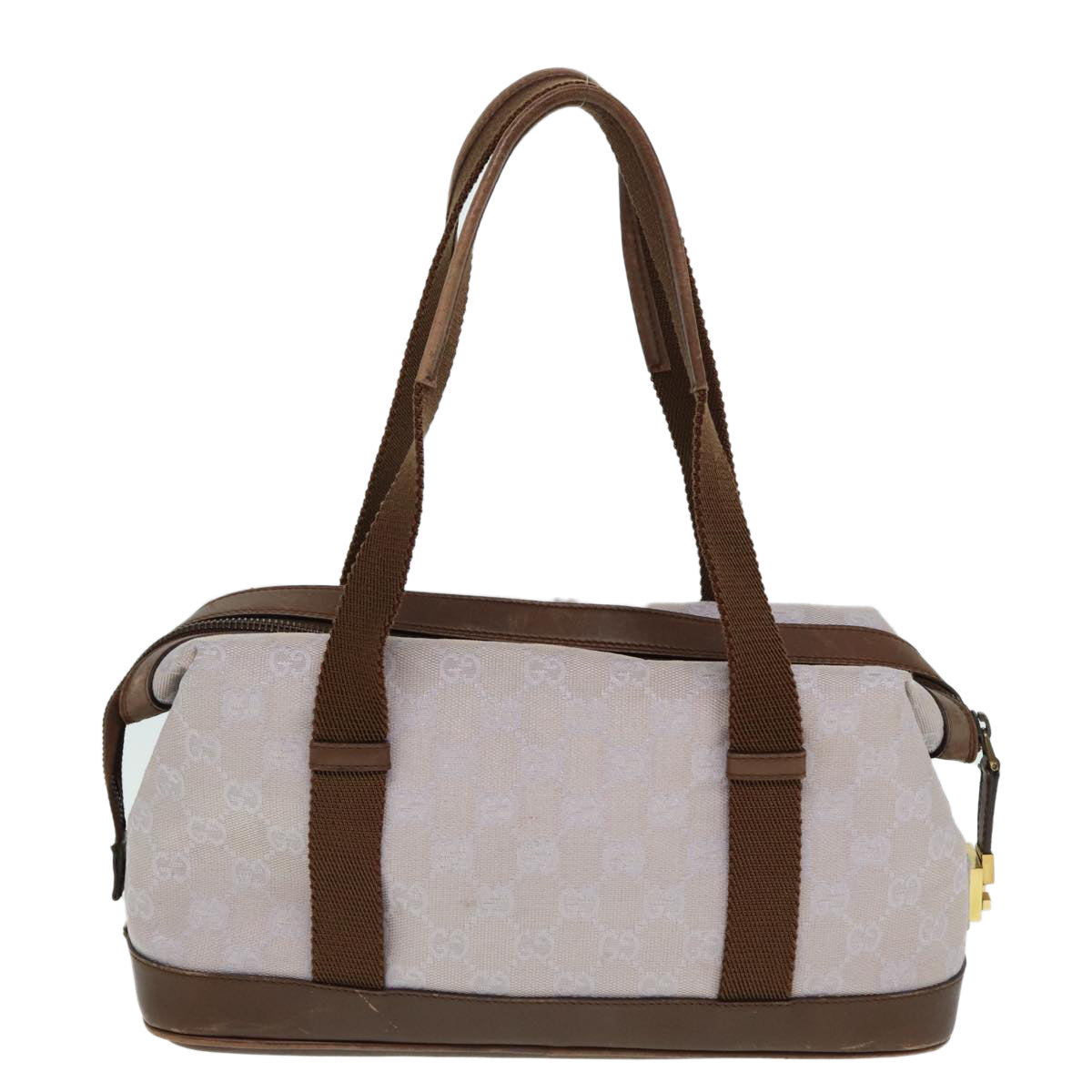 GUCCI GG Canvas Hand Bag Purple 92734 79309