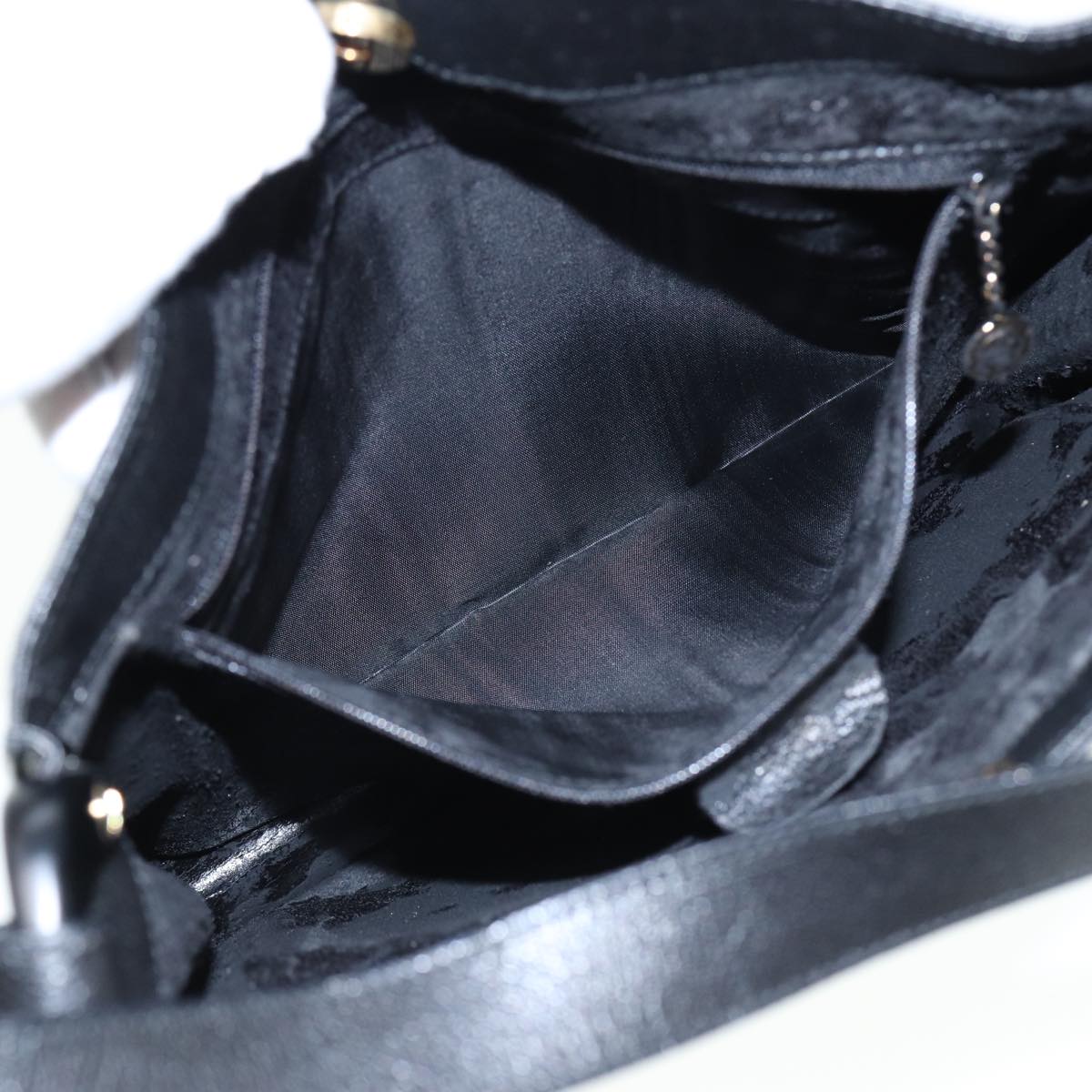 GUCCI Shoulder Bag Leather Black 001 3444 1801 79329