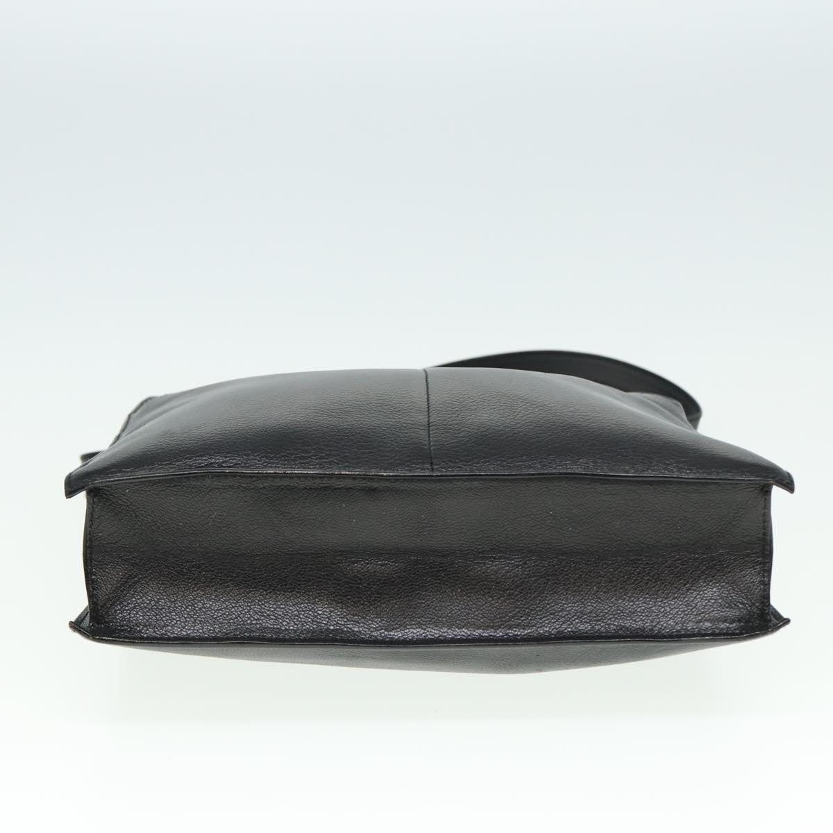 GUCCI Shoulder Bag Leather Black 001 3444 1801 79329