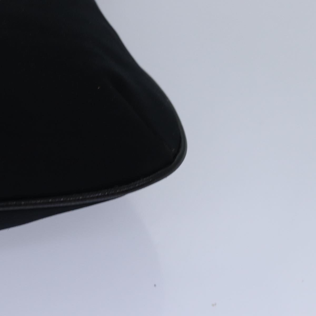 FENDI Mamma Baguette Shoulder Bag Nylon Black 79364