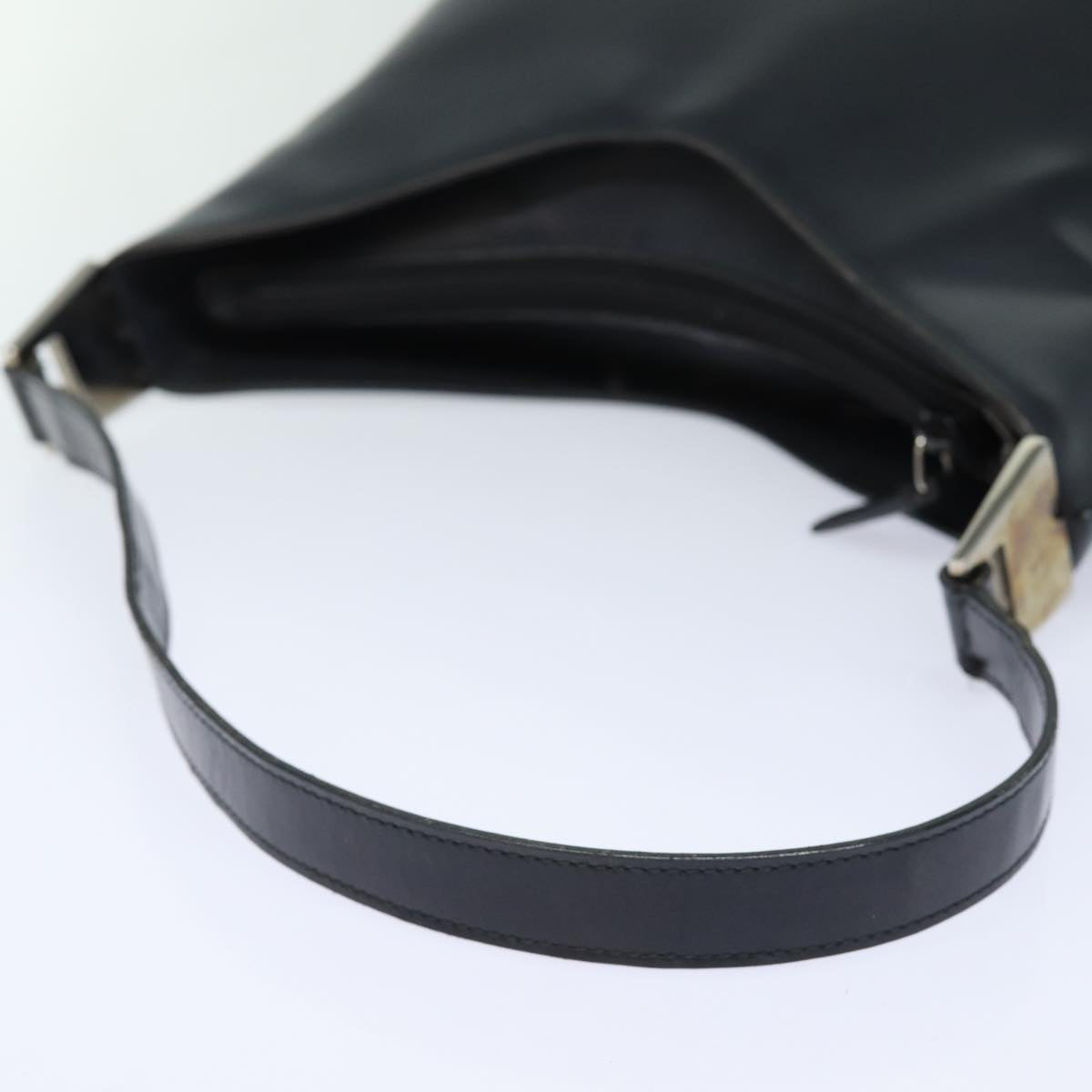 GUCCI Shoulder Bag Leather Black 001 3014 79376