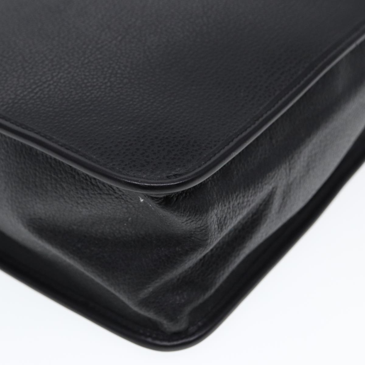 GUCCI Hand Bag Leather 2way Black 015 14 0801 79457