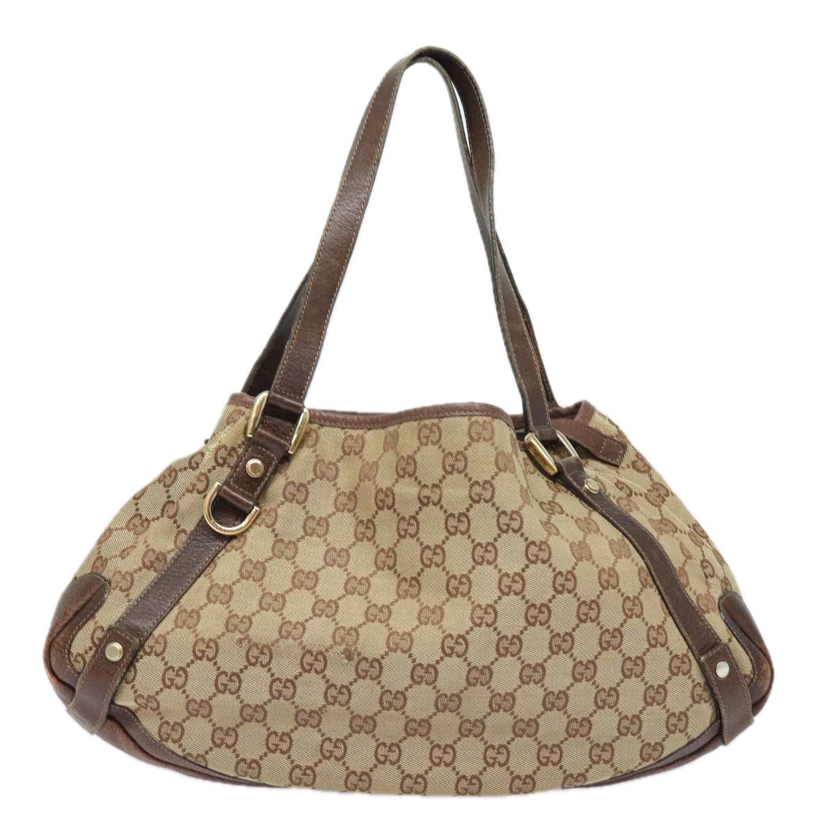 GUCCI GG Canvas Tote Bag Beige 130736 79459
