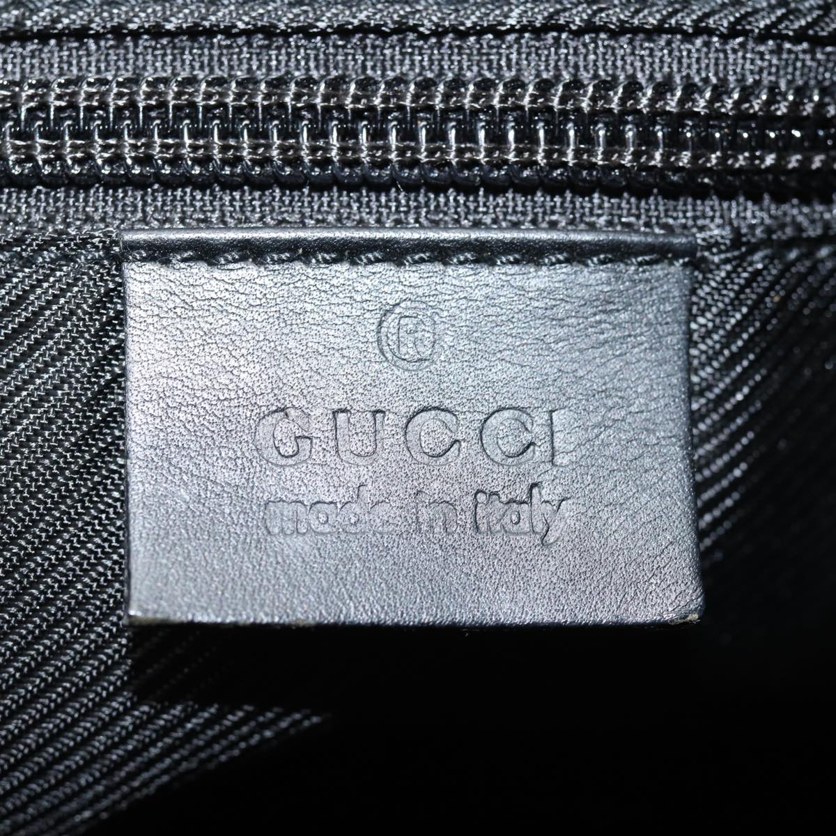 GUCCI GG Canvas Tote Bag Black 28892 79508