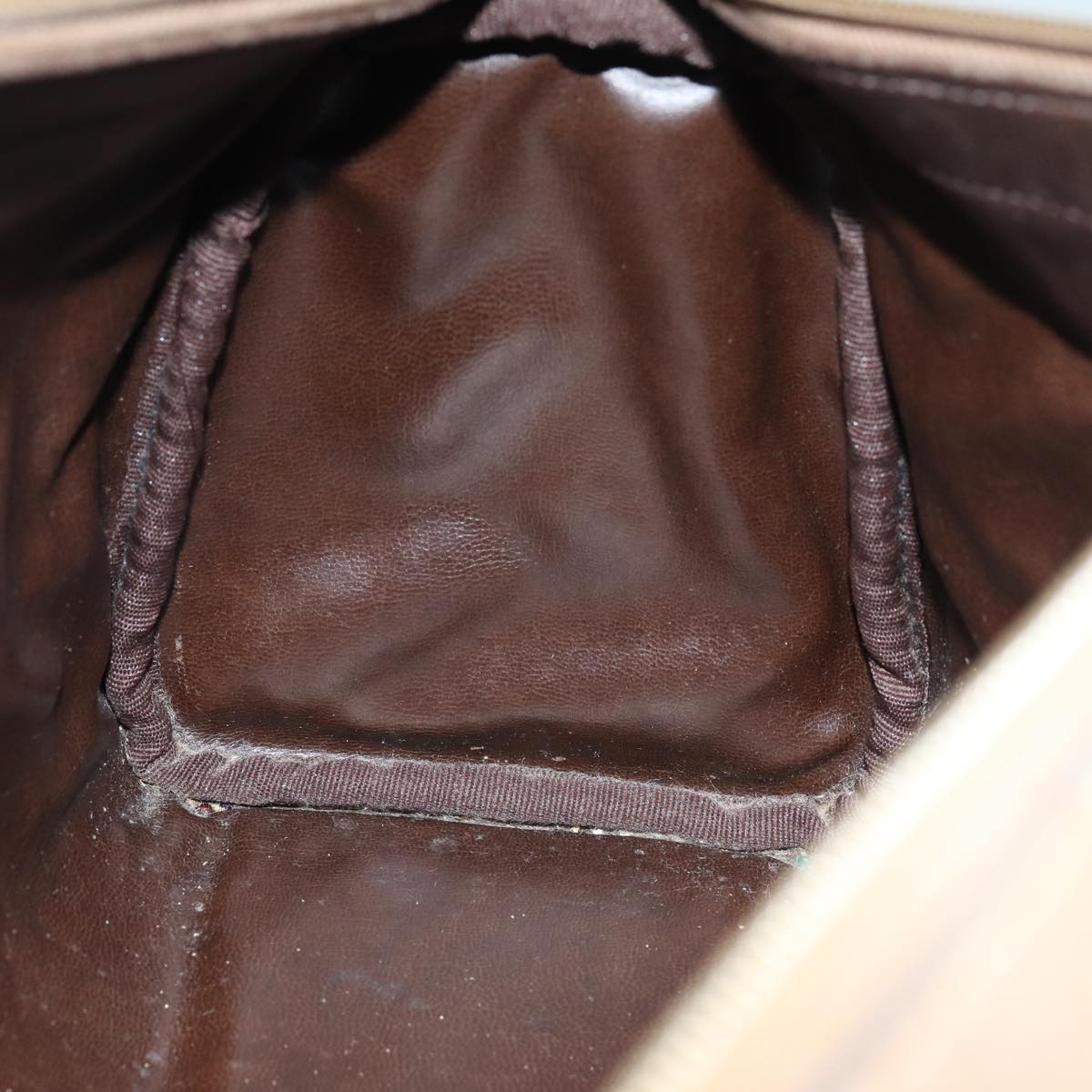 FENDI Zucchino Canvas Boston Bag Vintage Beige 79528