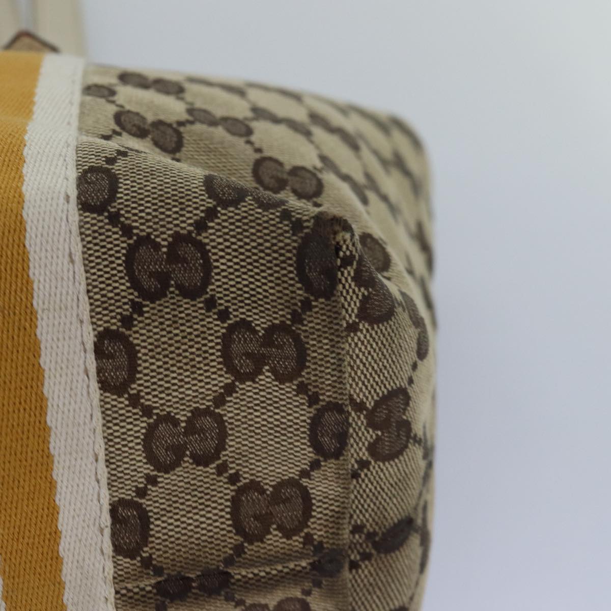 GUCCI GG Canvas Tote Bag Beige 137396 79542