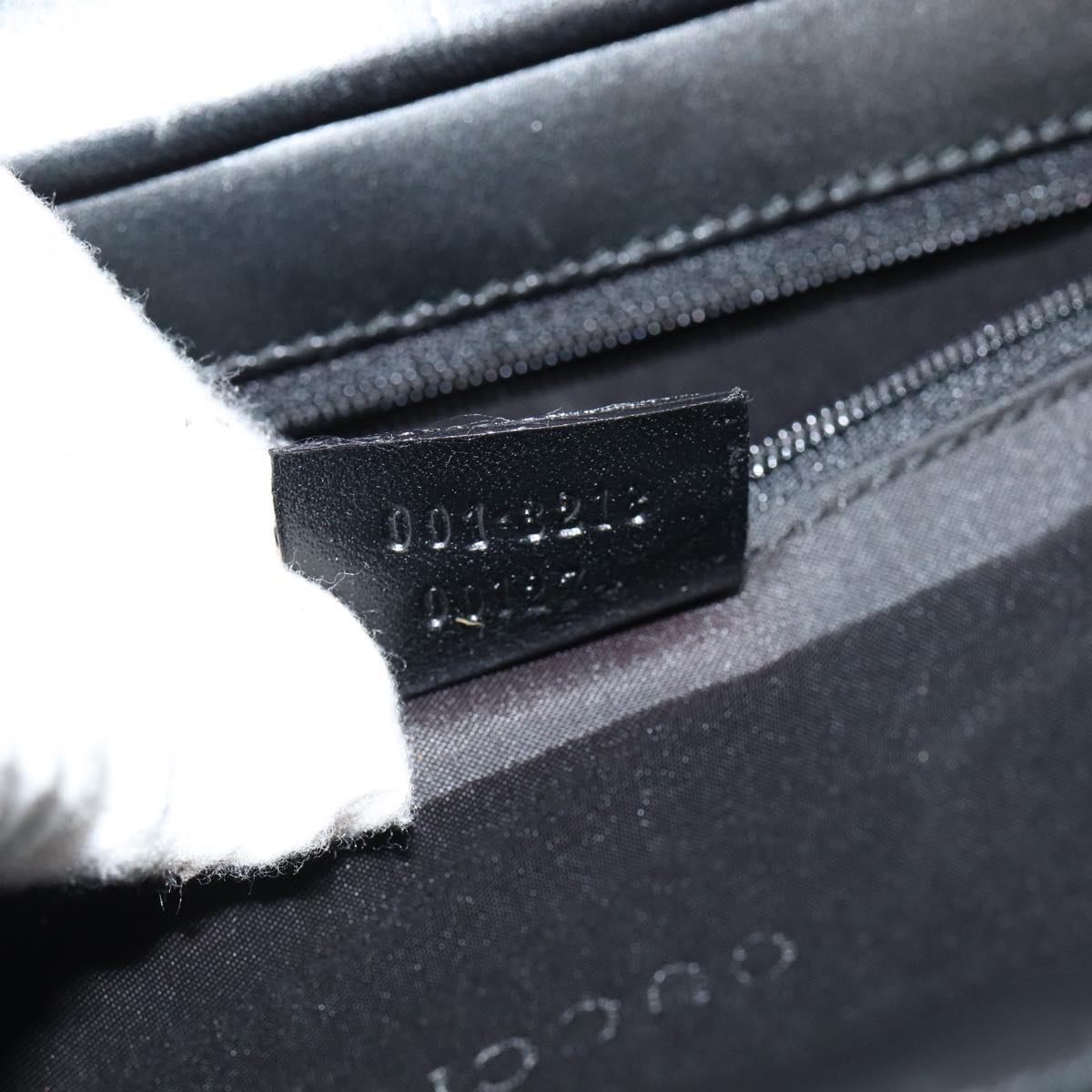 GUCCI Shoulder Bag Nylon Black 001 3218 79743
