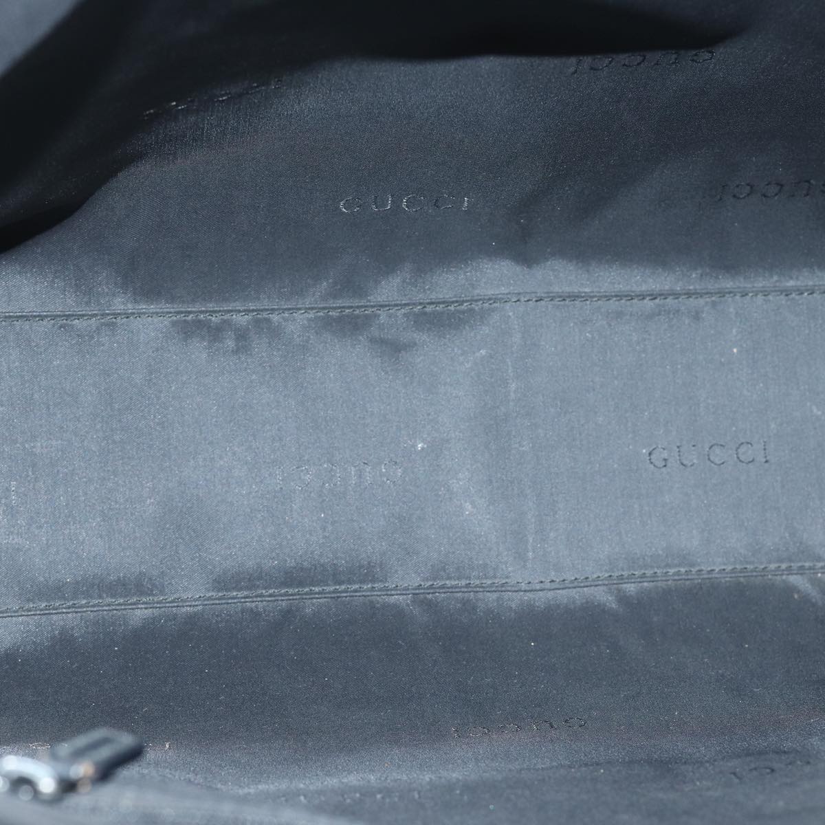 GUCCI Shoulder Bag Leather Black 001 3297 79909