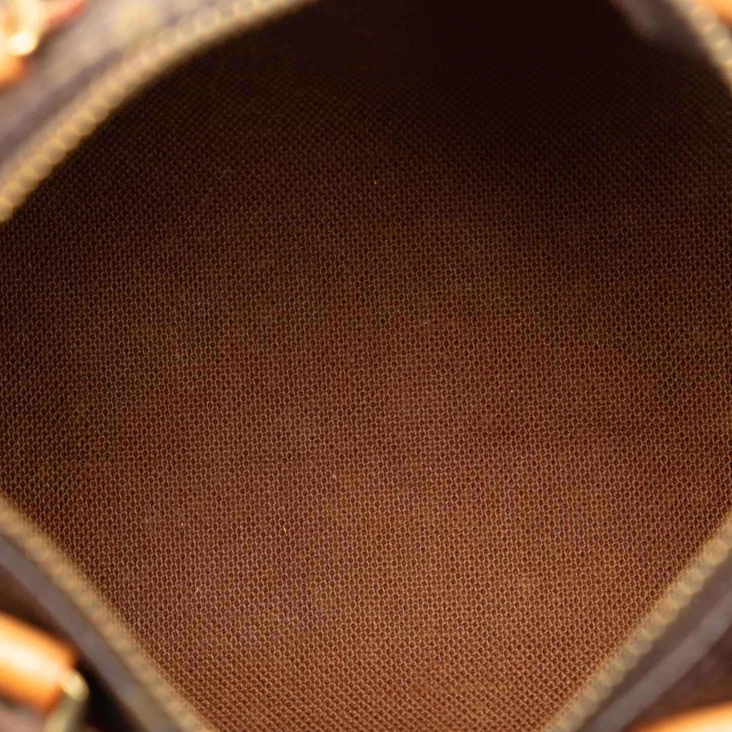 Brown Louis Vuitton Monogram Nano Speedy Bandouliere Satchel