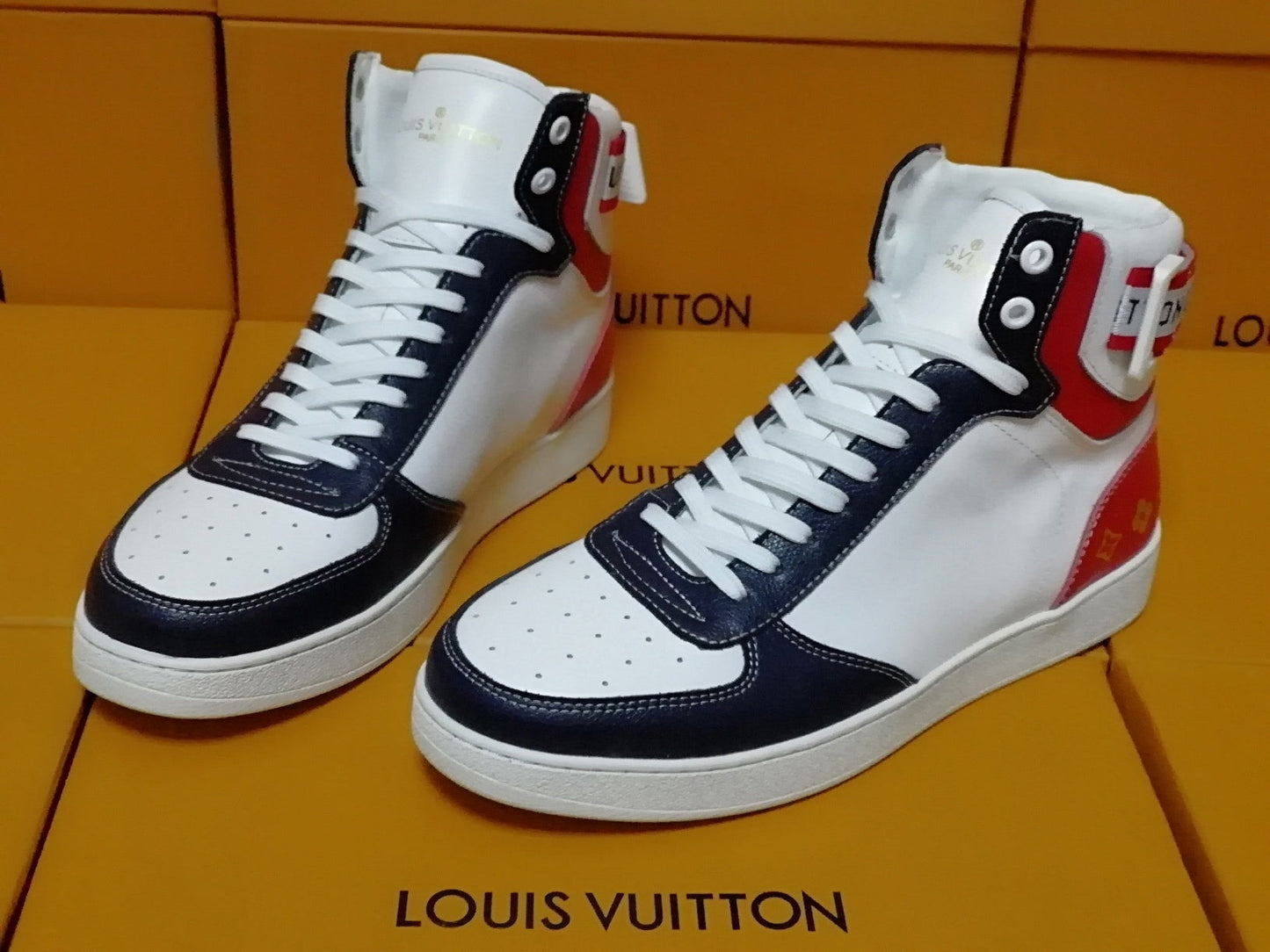 GLM - Luv Rivoli Black Red Sneaker