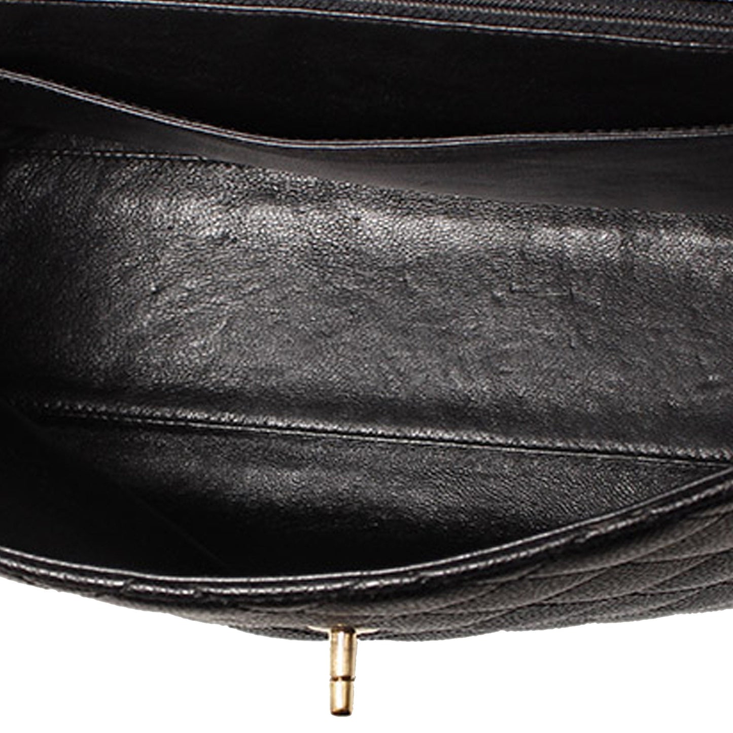 Chanel Kelly Bag Black Caviar Gold