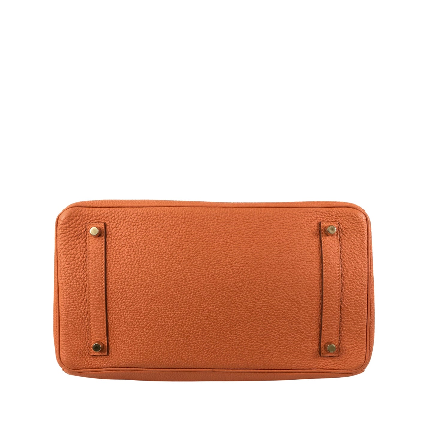 HermÃƒÆ’Ã‚Â¨s Birkin 35 Orange Retourne Togo Palladium