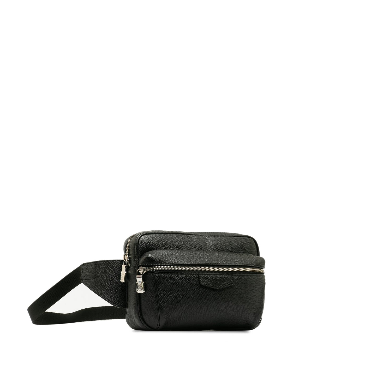 Black Louis Vuitton Taiga Outdoor Bumbag Belt Bag