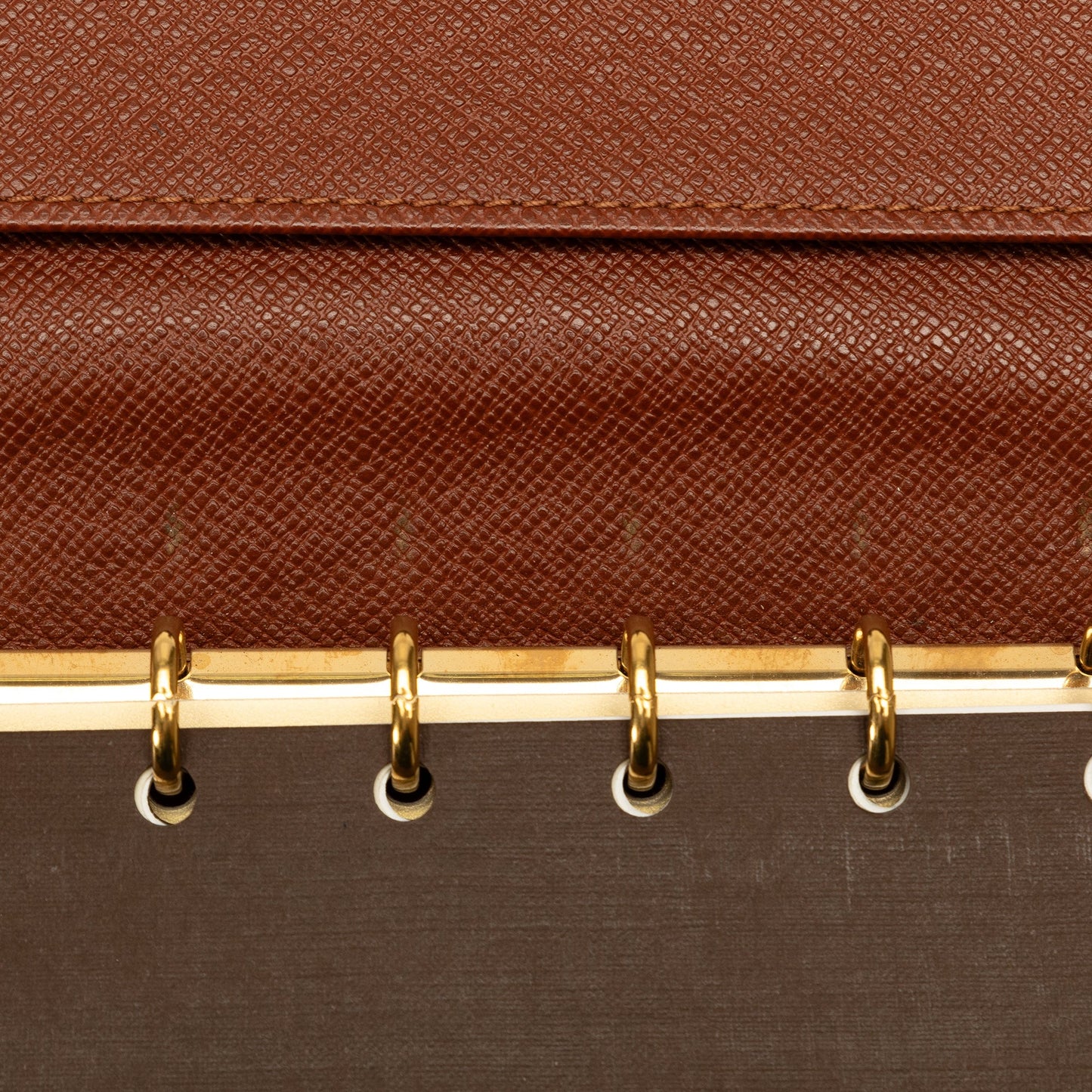 Brown Louis Vuitton Monogram Agenda PM