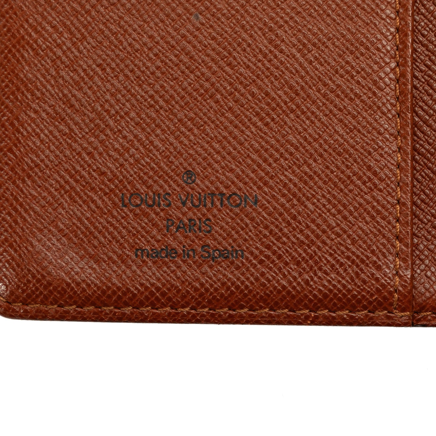 Brown Louis Vuitton Monogram Agenda PM